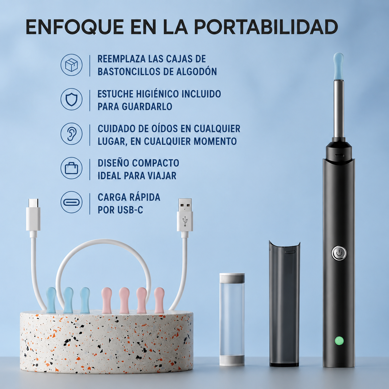 Celveta™ - Limpiador de Oídos con Cámara HD